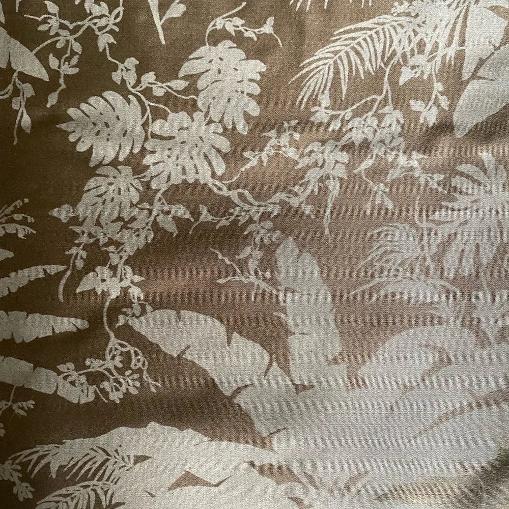 Tommy Bahama 4 Cat Island Brown Palm Tree Tropical Queen Size Pillow Shams